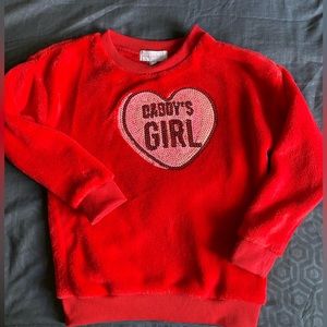 Valentines “Daddy’s girl” sweater